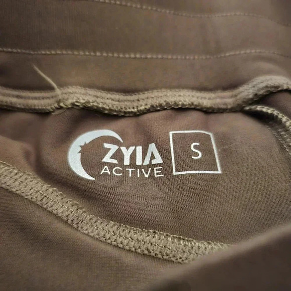 NWOT Zyia Active Olive Unwind Joggers With Ribbed Cuffs and Pockets Size S - Picture 12 of 12